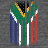 United States Of America Usa Africa Flag Hoodie
