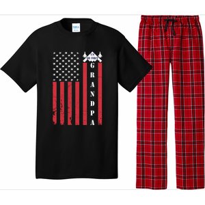 Air Force Veteran Proud Veteran Grandpa Veteran Lives Matter Cool Gift Pajama Set