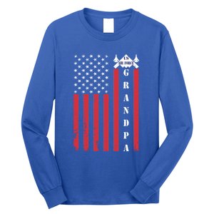 Air Force Veteran Proud Veteran Grandpa Veteran Lives Matter Cool Gift Long Sleeve Shirt