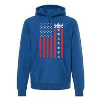 Air Force Veteran Proud Veteran Grandpa Veteran Lives Matter Cool Gift Premium Hoodie