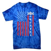 Air Force Veteran Proud Veteran Grandpa Veteran Lives Matter Cool Gift Tie-Dye T-Shirt