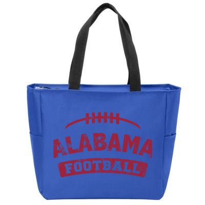 Alabama Football Vintage Distressed Great Gift Zip Tote Bag