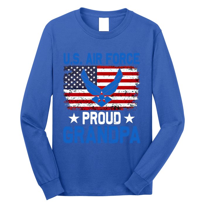 American Flag Veteran Of The United States Air Force Gift Long Sleeve Shirt