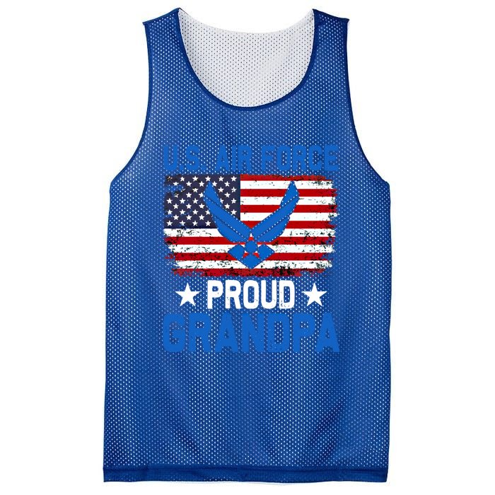 American Flag Veteran Of The United States Air Force Gift Mesh Reversible Basketball Jersey Tank