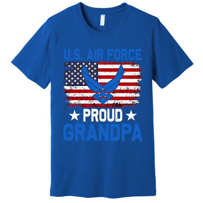 American Flag Veteran Of The United States Air Force Gift Premium T-Shirt