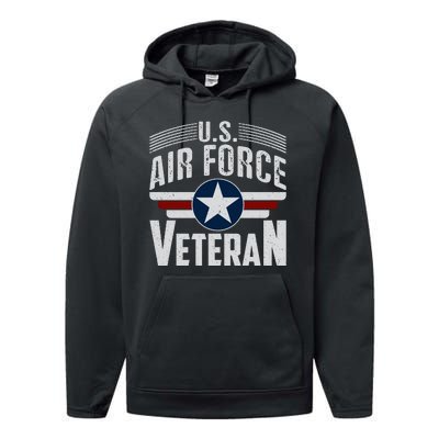 Air Force Veteran VET Performance Fleece Hoodie