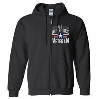 Air Force Veteran VET Full Zip Hoodie