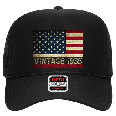 American Flag Vintage 1935 86th Birthday Gifts 4th Of July Hat