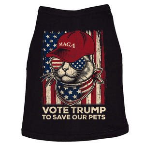 American Flag Vote Trump To Save Our Pets 2024 Maga Trump Doggie Tank