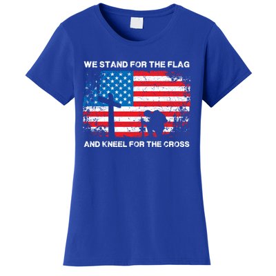 America Flag Veteran And Independance Day Great Gift Women's T-Shirt