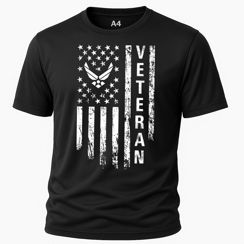 Air Force Veteran Cooling Performance Crew T-Shirt