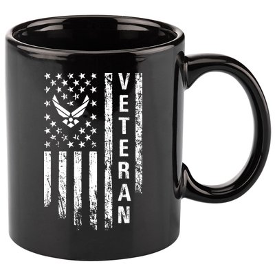 Air Force Veteran 11oz C Handle Ceramic Mug