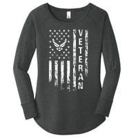 Air Force Veteran Women's Perfect Tri Tunic Long Sleeve Shirt