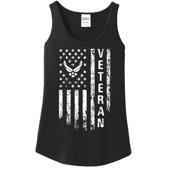 Air Force Veteran Ladies Essential Tank