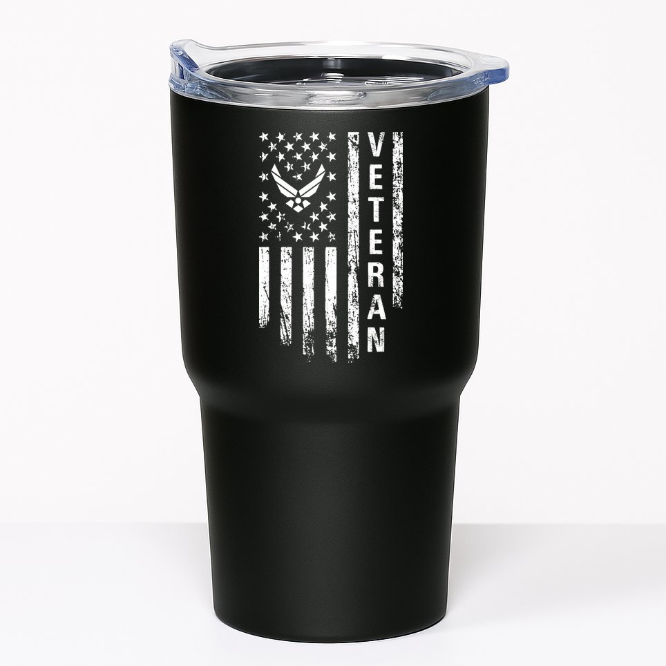 Air Force Veteran Tumbler