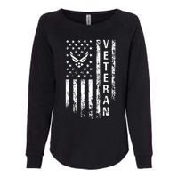 Air Force Veteran Womens California Wash Sweatshirt