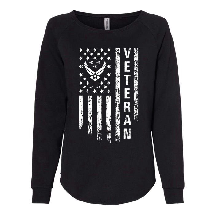 Air Force Veteran Womens California Wash Sweatshirt