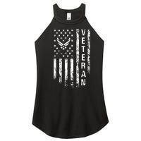 Air Force Veteran Women's Perfect Tri Rocker Tank