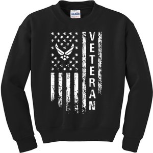 Air Force Veteran Kids Sweatshirt