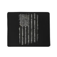 American Flag Vintage Patriotic Distressed American Flag Mousepad