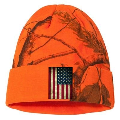 American Flag Vintage Distress Kati Licensed 12" Camo Beanie