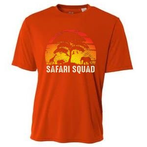 African Family Vacation Safari Squad Funny Matching Trip Cooling Performance Crew T-Shirt