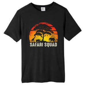 African Family Vacation Safari Squad Funny Matching Trip Tall Fusion ChromaSoft Performance T-Shirt