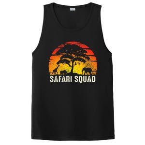 African Family Vacation Safari Squad Funny Matching Trip PosiCharge Competitor Tank