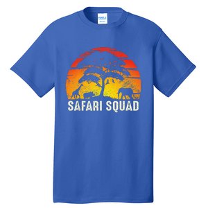 African Family Vacation Safari Squad Funny Matching Trip Tall T-Shirt