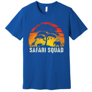 African Family Vacation Safari Squad Funny Matching Trip Premium T-Shirt