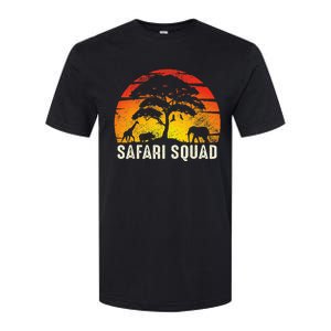 African Family Vacation Safari Squad Funny Matching Trip Softstyle CVC T-Shirt