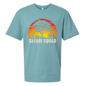 African Family Vacation Safari Squad Funny Matching Trip Sueded Cloud Jersey T-Shirt