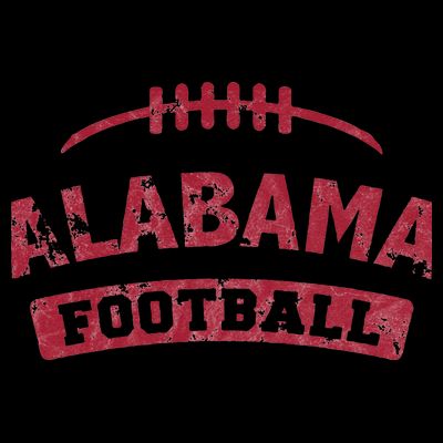 Alabama Football Vintage Distressed T-Shirt