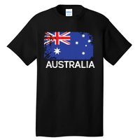 Australian Flag Vintage Made In Australia Gift Tall T-Shirt