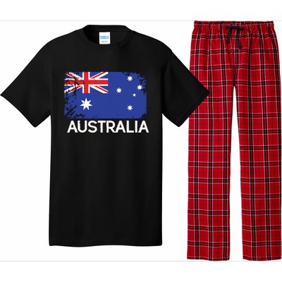 Australian Flag Vintage Made In Australia Gift Pajama Set