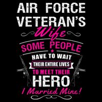 Air Force Veteran's Wife Sweatshirt