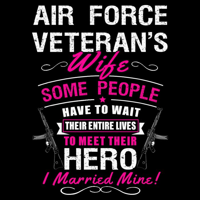 Air Force Veteran's Wife Sweatshirt