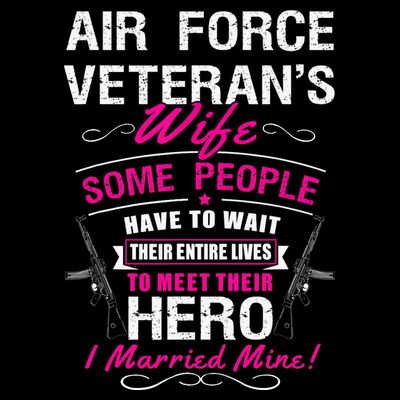 Air Force Veteran's Wife T-Shirt