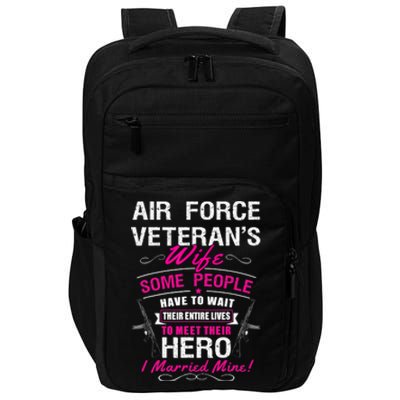 Air Force Veteran's Wife Impact Tech Backpack