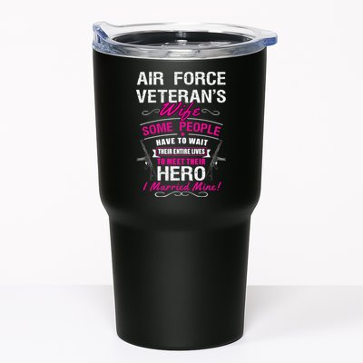 Air Force Veteran's Wife Tumbler