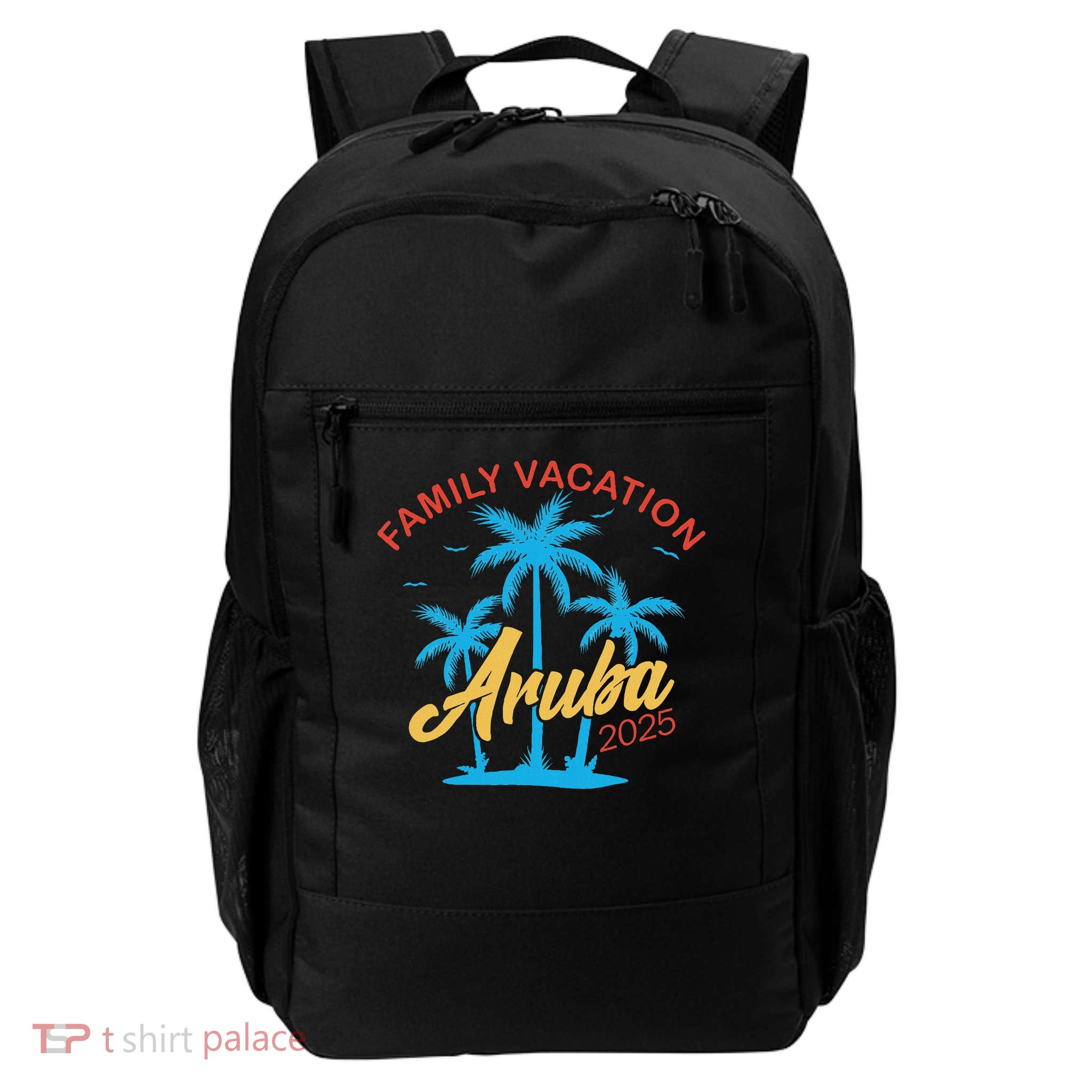Aruba Family Vacation 2025 Family Vacation Souvenir Summer Backpack