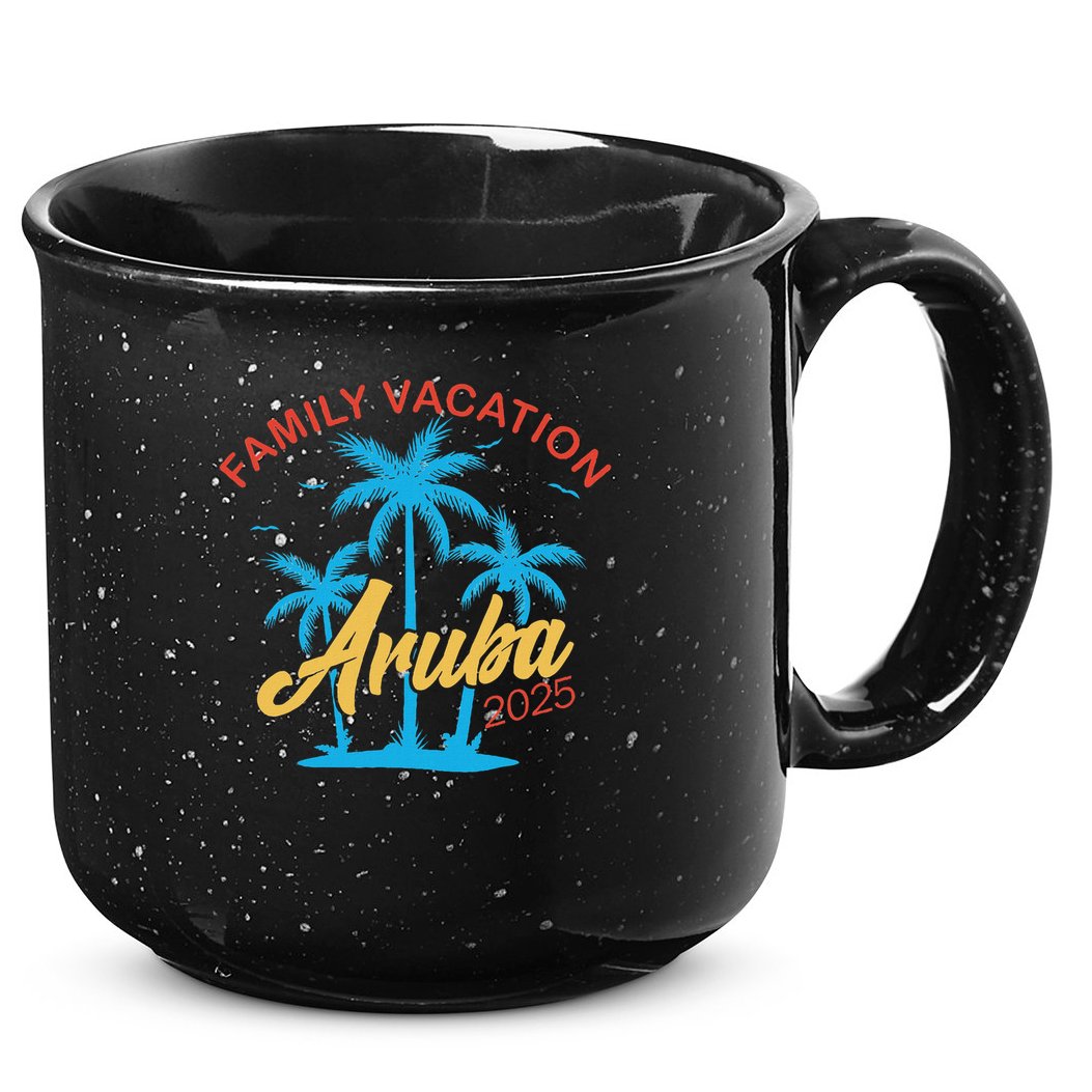 Aruba Family Vacation 2025 Family Vacation Souvenir Summer 15oz Campfire Ceramic Mug