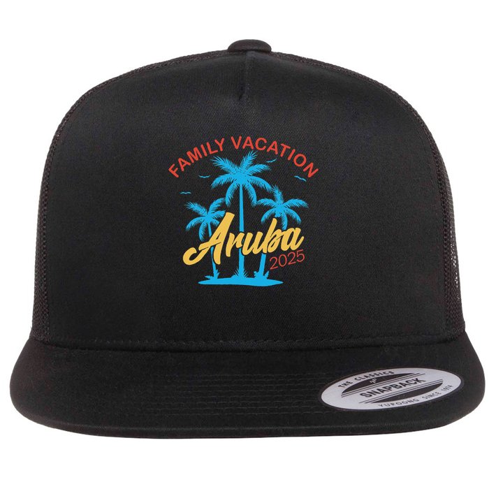 Aruba Family Vacation 2025 Family Vacation Souvenir Summer Flatbill Hat