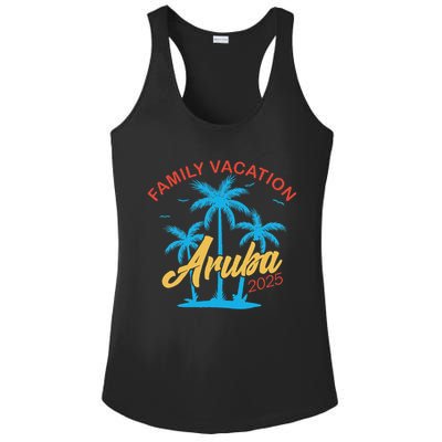 Aruba Family Vacation 2025 Family Vacation Souvenir Summer Ladies PosiCharge Competitor Racerback Tank