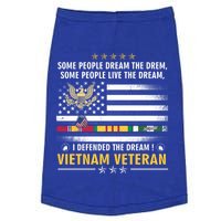 American Flag Veterans Day Patriotic Vietnam Veteran Grandpa Gift Doggie Tank