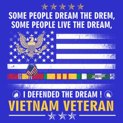 American Flag Veterans Day Patriotic Vietnam Veteran Grandpa Gift T-Shirt