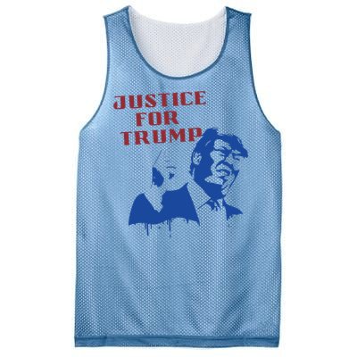 American Flag Vintage Trump 2024 Mesh Reversible Basketball Jersey Tank