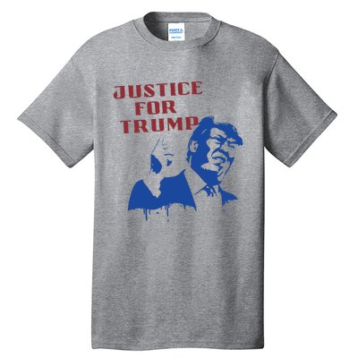 American Flag Vintage Trump 2024 Tall T-Shirt