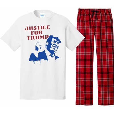 American Flag Vintage Trump 2024 Pajama Set