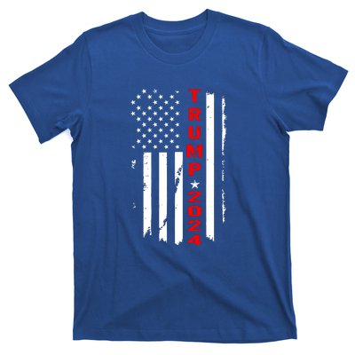 American Flag Vintage Trump 2024 T-Shirt